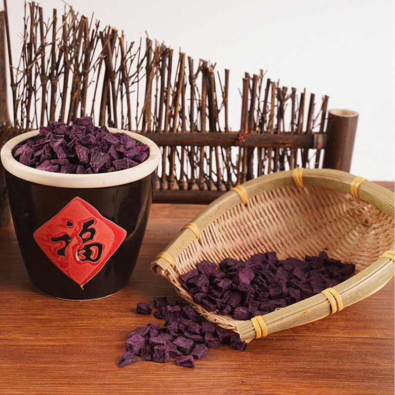 Patate douce violette déshydratée