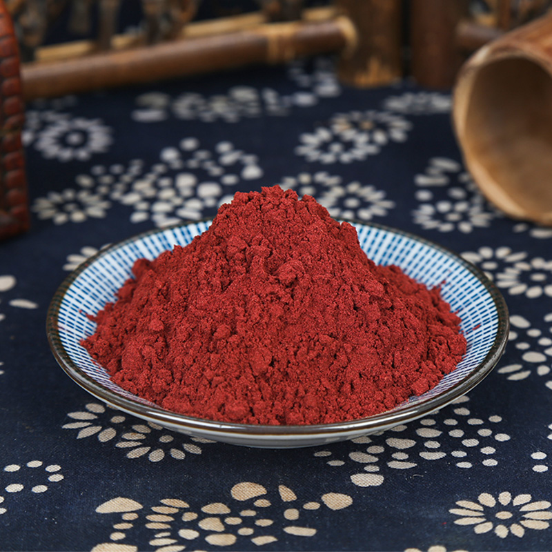 Poudre de riz à levure rouge